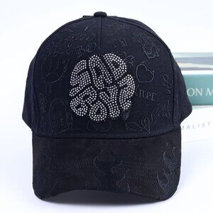 NWT Dandy Hats X Sad Boyz Collab – Black Snapback with Rhinestone Lettering